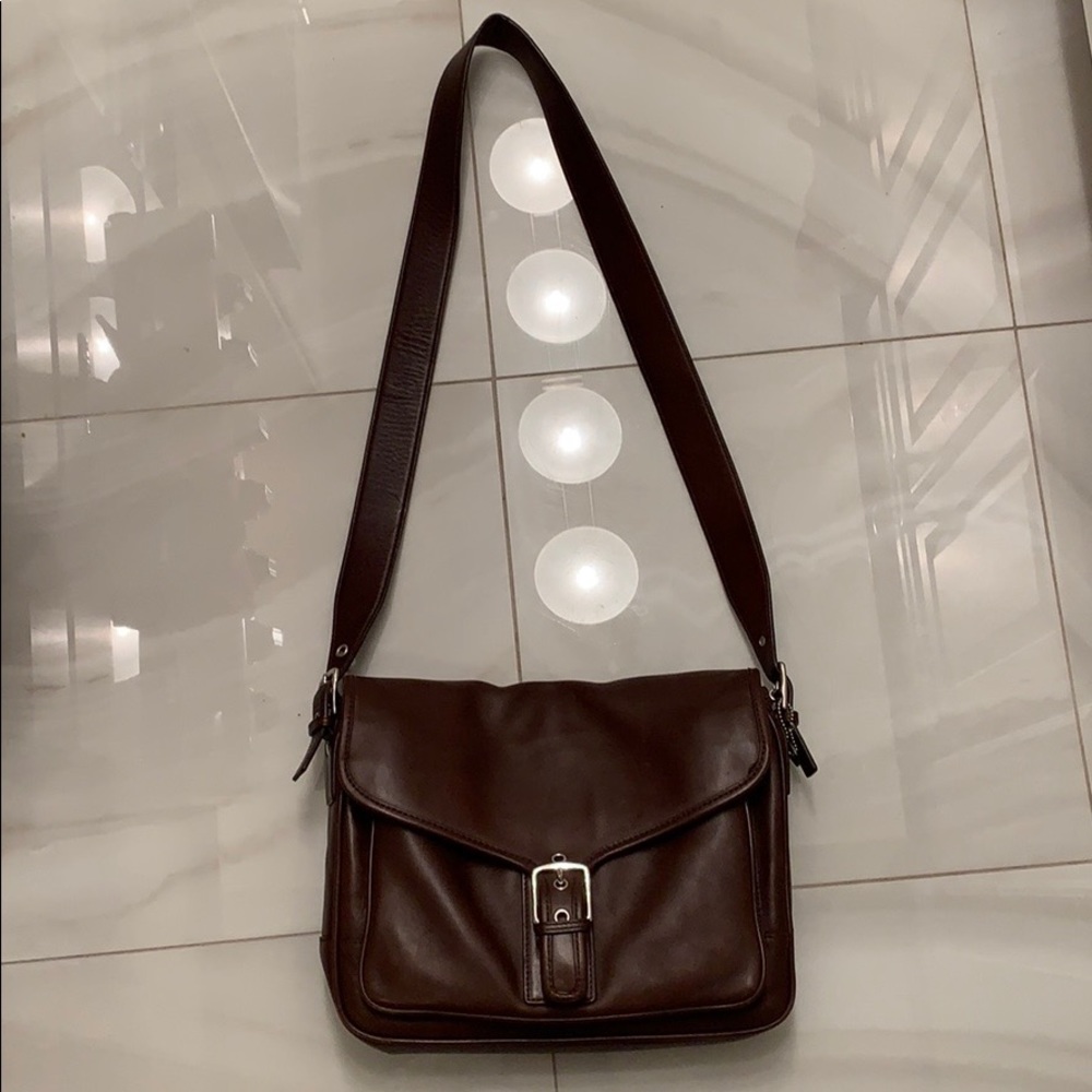 Coach Bag - brown leather excellent condition